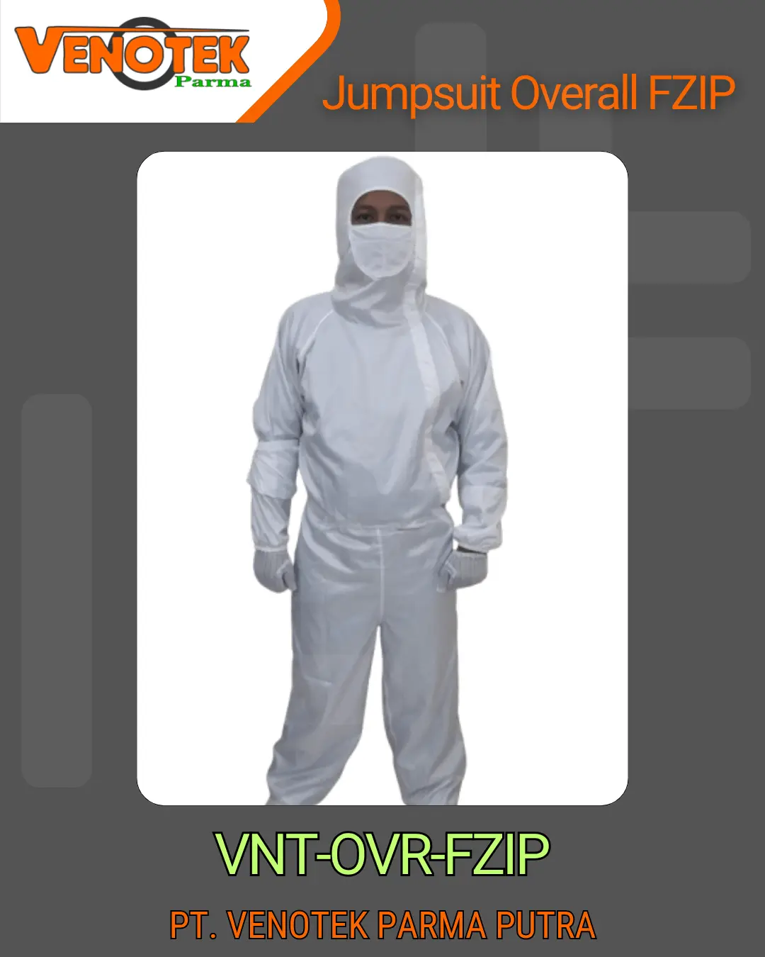 Jumpsuit overall FZIP